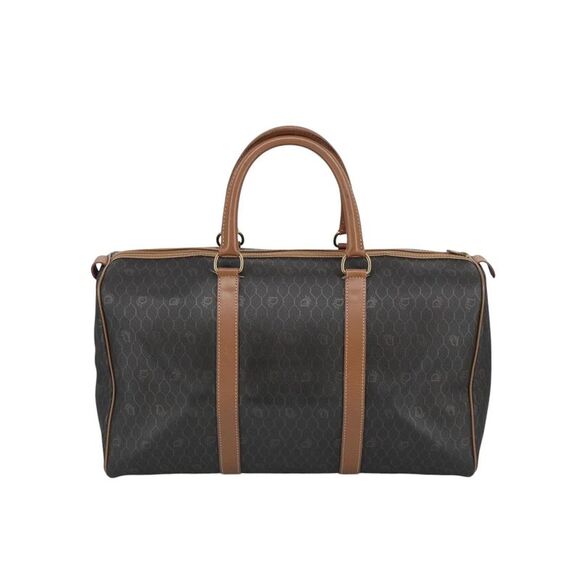 Pre Loved Dior Cannage Travel Bag Unisex Brown Luggage - Picture 3 of 8